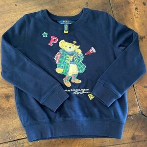 Ralph Lauren Polo Girls Fleece Sweatshirt